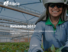 Tablet Screenshot of fibria.com.br